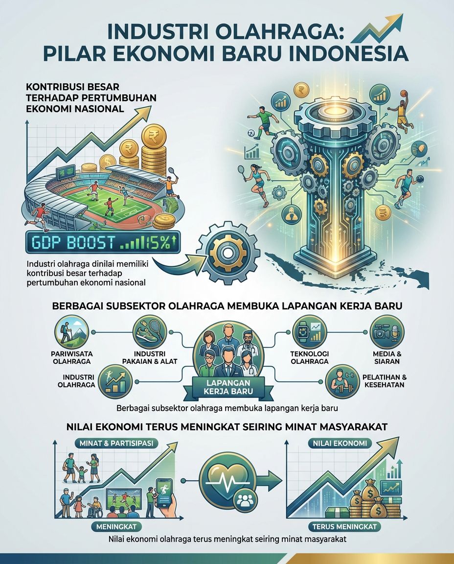 beritamanalagi's tweet photo. Pengembangan industri olahraga dinilai mampu mendorong pertumbuhan ekonomi sekaligus prestasi olahraga nasional.
#berita #kemenpora #menporafu #erickthohir https://t.co/f3PTg4KM1s