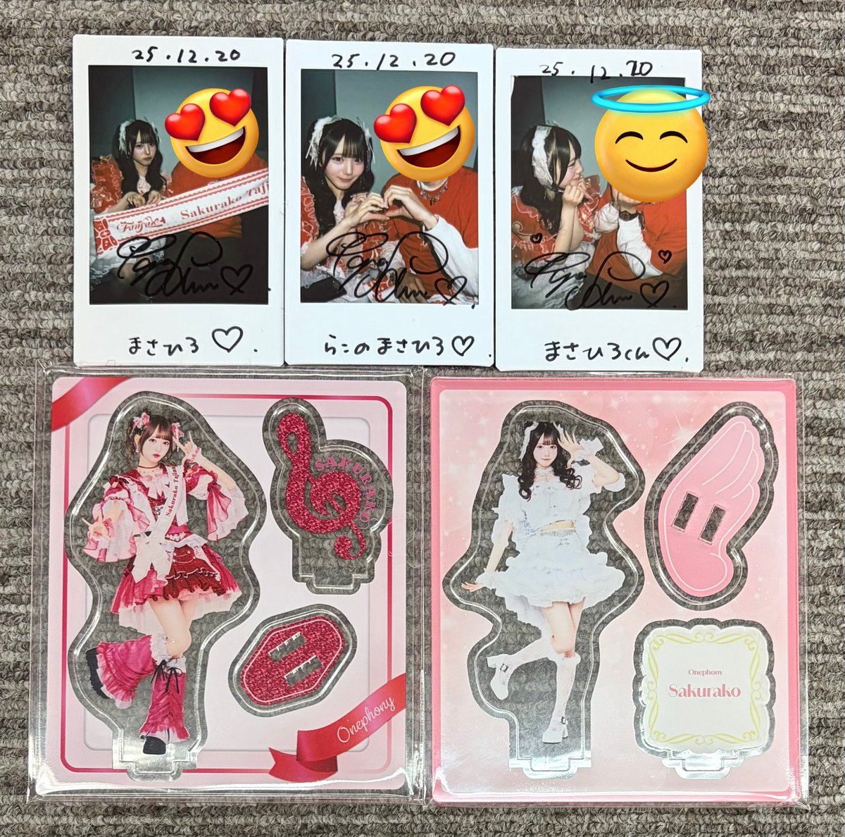 2025.12.20 Onephony 3周年記念チェキ会 銀座三丁目ビルディング5F