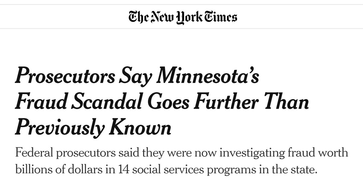 $9 billion of fraud must make you question if the government is the best agent for charity.  But for whatever we ask of government, good financial controls are essential.