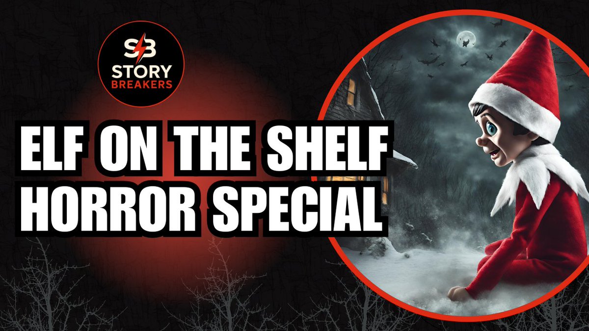 Storybreakers's tweet photo. First episode of the Storybreakers Holiday Horror run is out now...
And the film idea that is cracked on the spot:
An Elf on the Shelf Found Footage Horror Film...? 🧝

Featuring @ItsChrisBrennan and @paulbushe 

Find out how it all goes down: https://t.co/6FxYPqBcDD https://t.co/OUGtruiVBg