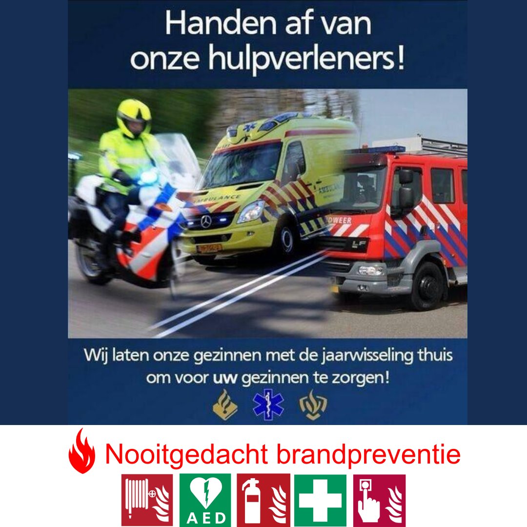 Wij wensen iedereen een veilige en feestelijke jaarwisseling!