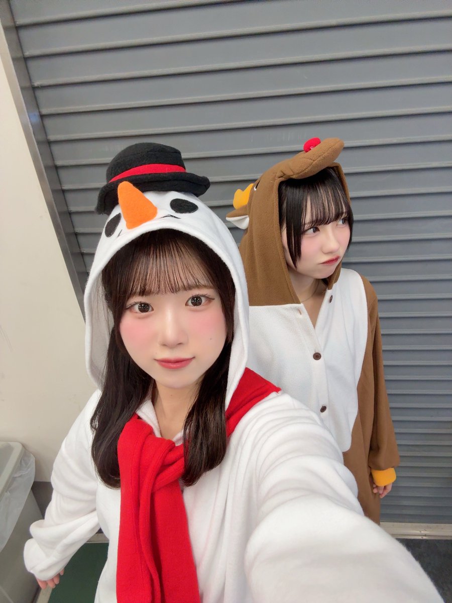 あわてんぼうのはるトナカイさん♪ トナカイと雪だるまのデュエットで