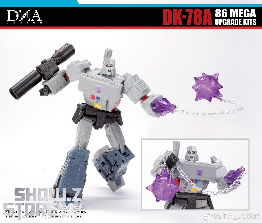 ShowZStore's tweet photo. [Pre-Order] DNA Design DK-78A 86 Mega Upgrade Kits
Full Price Unknown
https://t.co/7uR9Q4QgyS

#DNADesign #DK78A #86Mega #Upgrade Kits #G1 #TFs
#actionfigure #transformer #modelkit #showzstore #Showzdailyreport https://t.co/KKJ3nHUQ6k