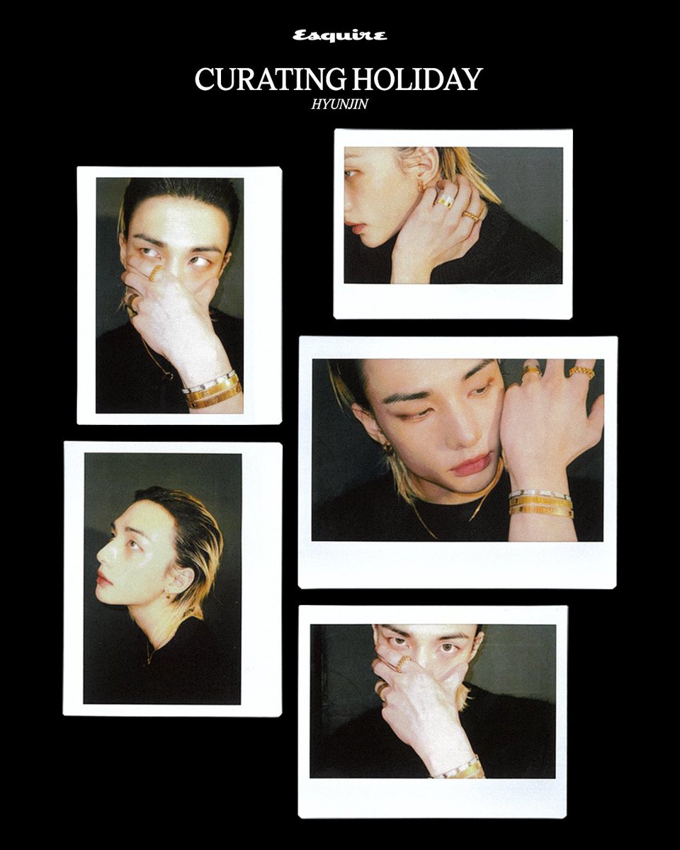 Several highlights with Esquire, presenting our Cartier collaboration for Curating Holiday with me, Hyunjin.