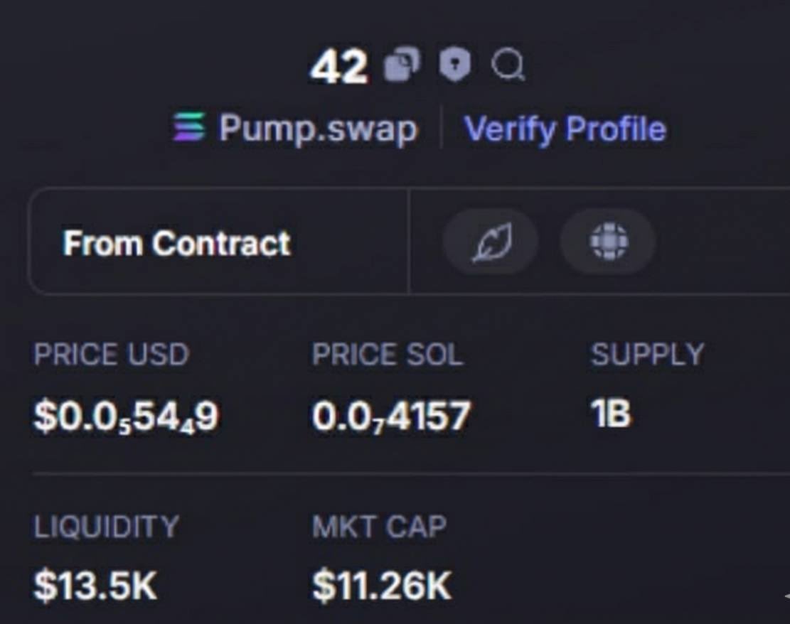 $42 

9SFedC54MnCY5HpKxL2uFrzrdfpzVntDJgKCQzWpump

Dropped this at  11k mc