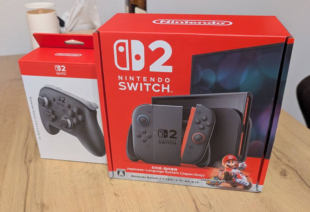 夜9時のTSUTAYAにSwitch2 売ってた