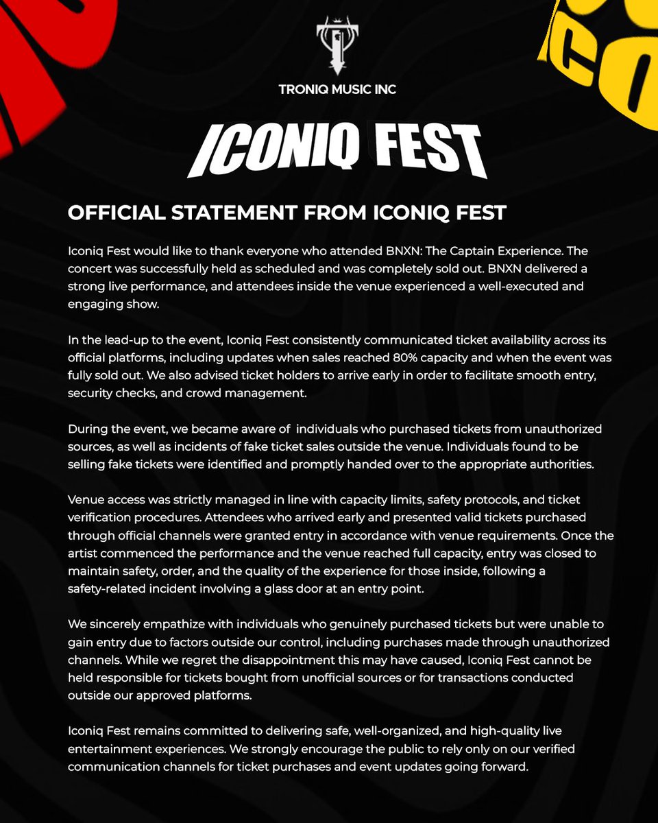 Iconiqfest tweet media