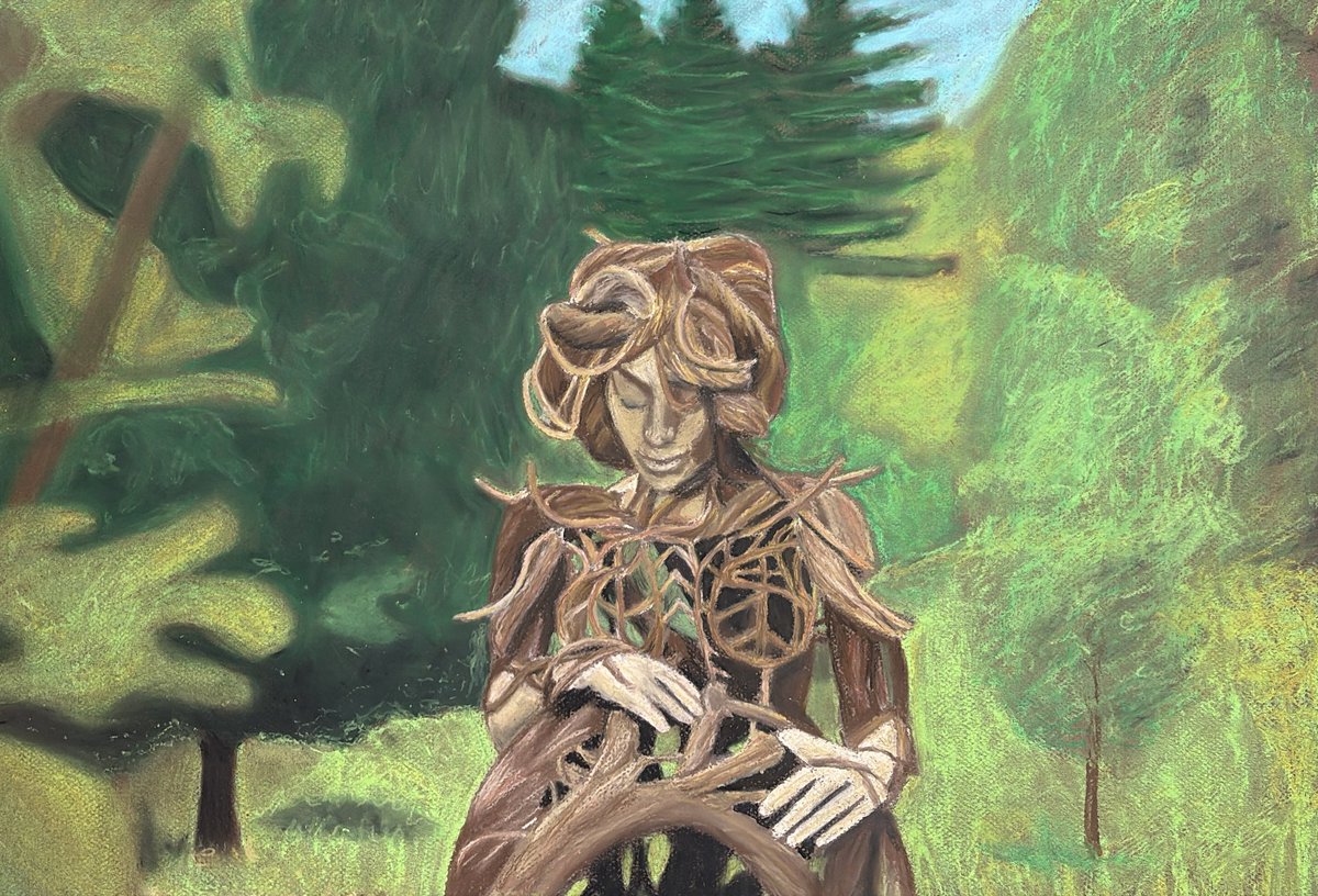 ArtWaggoner's tweet photo. Final Projects are an exciting (and stressful) sight. I am honored to get a front row seat in the process of these pieces. https://t.co/j6sbwCBYpP