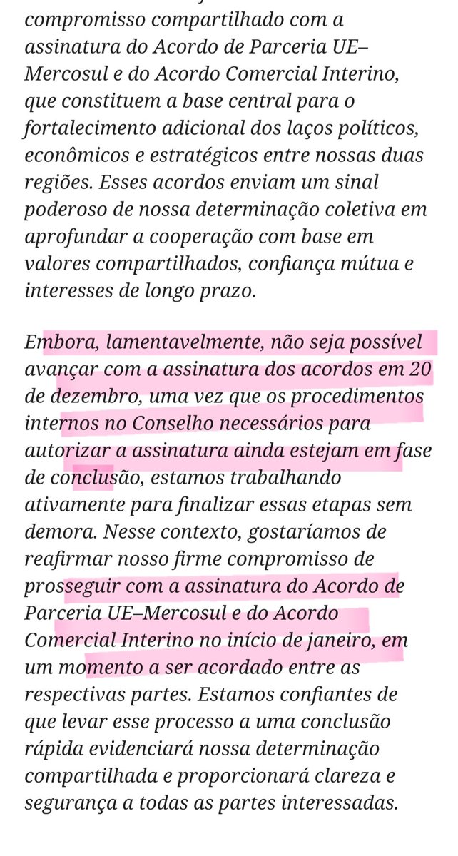 grielpapa's tweet image. Acuerdo #UEMercosur y Cumbre Mercosur.
4 apuntes:
1) A su izq, el posteo de UVdL dando cuenta de la "slighty" postergación, de la relevancia eco y geopolítica del Acuerdo (para la UE) y de las nuevas (e unilaterales) salvaguardas.
2) A su derecha, el msje de Costa (Csjo UE) y…