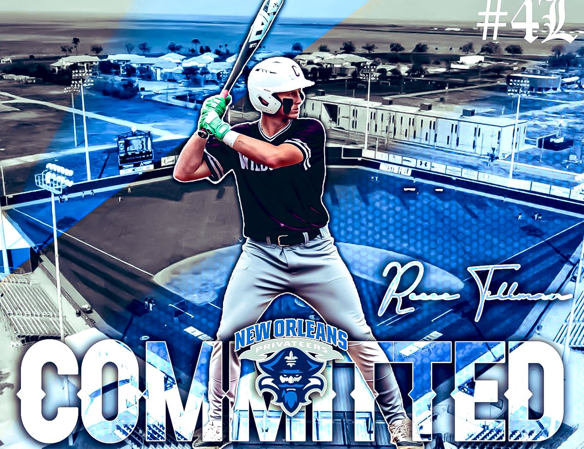 Congratulations to 2027
Reece Tillman of Central HS on his commitment to the New Orleans Privateers.  Awesome news for this young man and his family #4L <a href="/ReeceTillman15/">Reece Tillman</a> <a href="/centralBB1/">Central Baseball</a> <a href="/PrepBaseballLA/">Prep Baseball Louisiana</a> <a href="/prepbaseball/">Prep Baseball</a> <a href="/PerfectGameUSA/">Perfect Game USA</a> <a href="/PG_Tourney/">Perfect Game Tournaments</a> <a href="/PG_Scouting/">Perfect Game Scout</a> <a href="/2DsportsLA/">2D Sports Louisiana</a> <a href="/d1baseball/">D1Baseball</a>