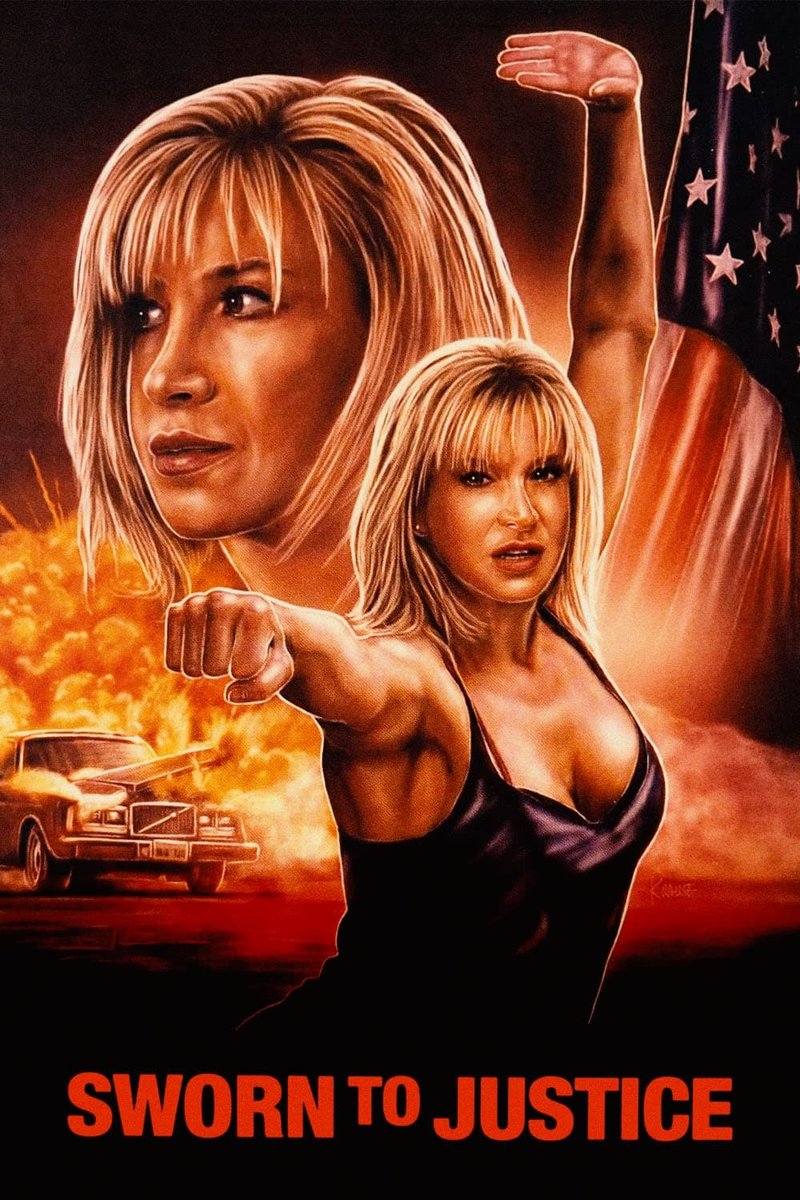 StreamWithKev's tweet image. Sworn to Justice (1997, currently on Tubi) is far from Cynthia Rothrock's best film. I'm even hesitant to call it conventionally good, but it IS fun, riduculous b-movie trash. Highly watchable and Cynthia is fierce and sexy in it. 

C+