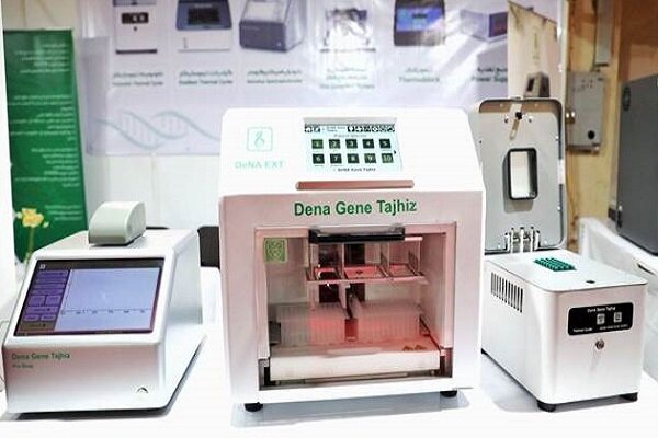 IranFirst_PTV's tweet photo. 🇮🇷 Iranian biotech company unveil homegrown DNA/RNA extraction &amp; detection devices

Competing with global giants, these advanced tools deliver quality service, ending reliance on costly imports. A big step for healthcare, proving Iranian tech can rival the best.

#IranFirst🇮🇷 https://t.co/KAJ3IzBuSa