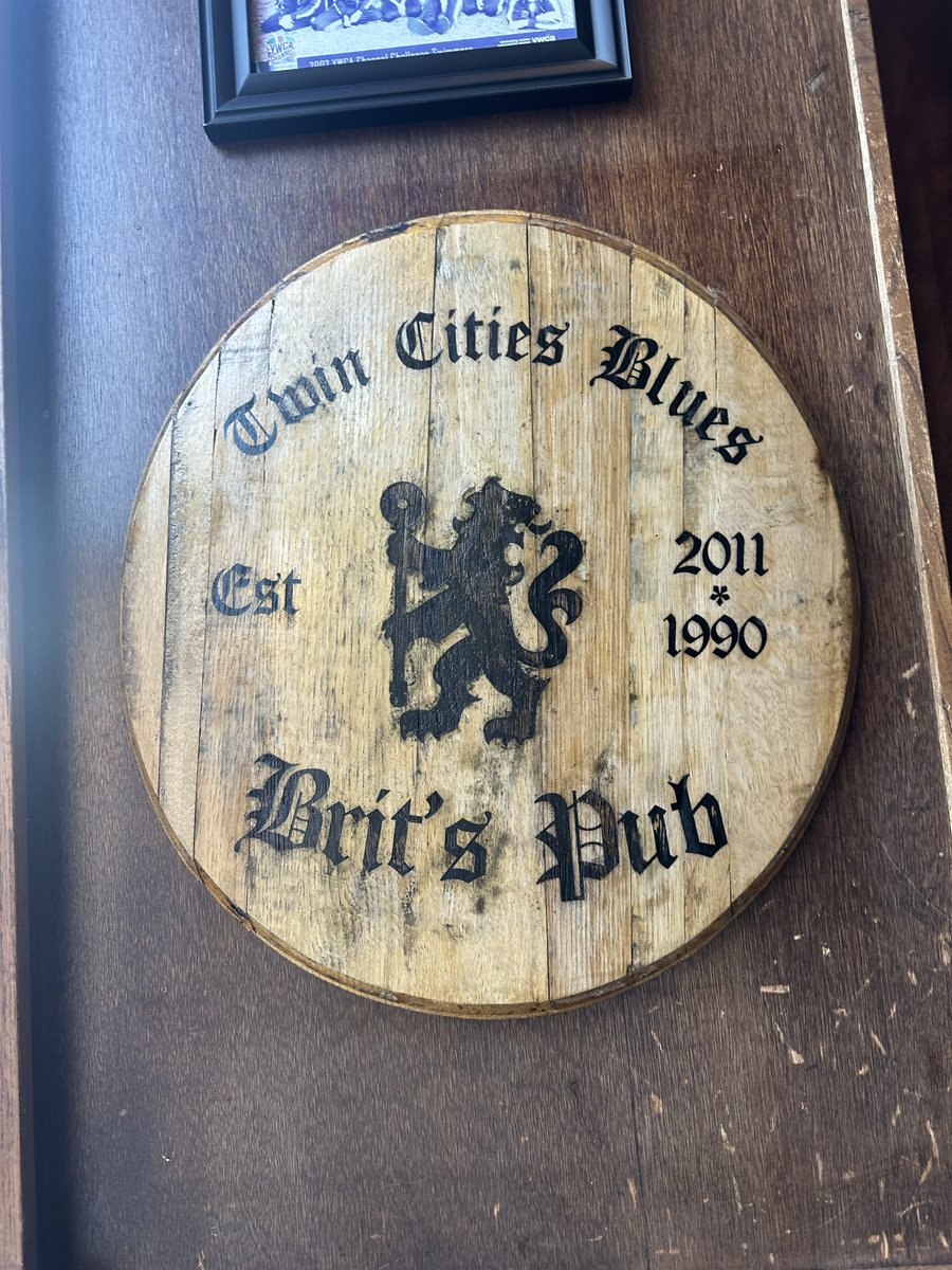 Scenes from a point at Brits Pub.