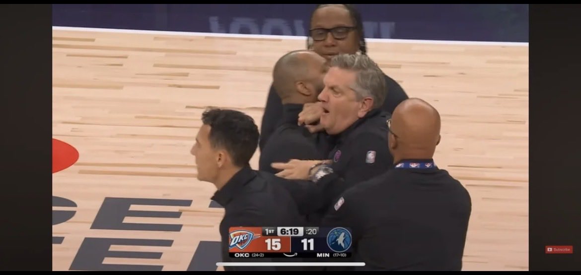 TonySGTFO's tweet image. We are all Chris Finch.  #OKC #Thunder @okcthunder plays the most unethical and #unwatchable brand of @NBA basketball in the league and we’re not going to put up with it anymore.  #adamsilver needs to fix this shit soon or we all become like #chrisfinch