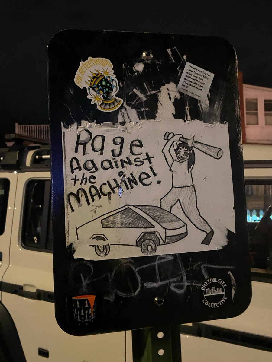 "Rage Against the Machine!"
Poster spotted in Richmond, Virginia
