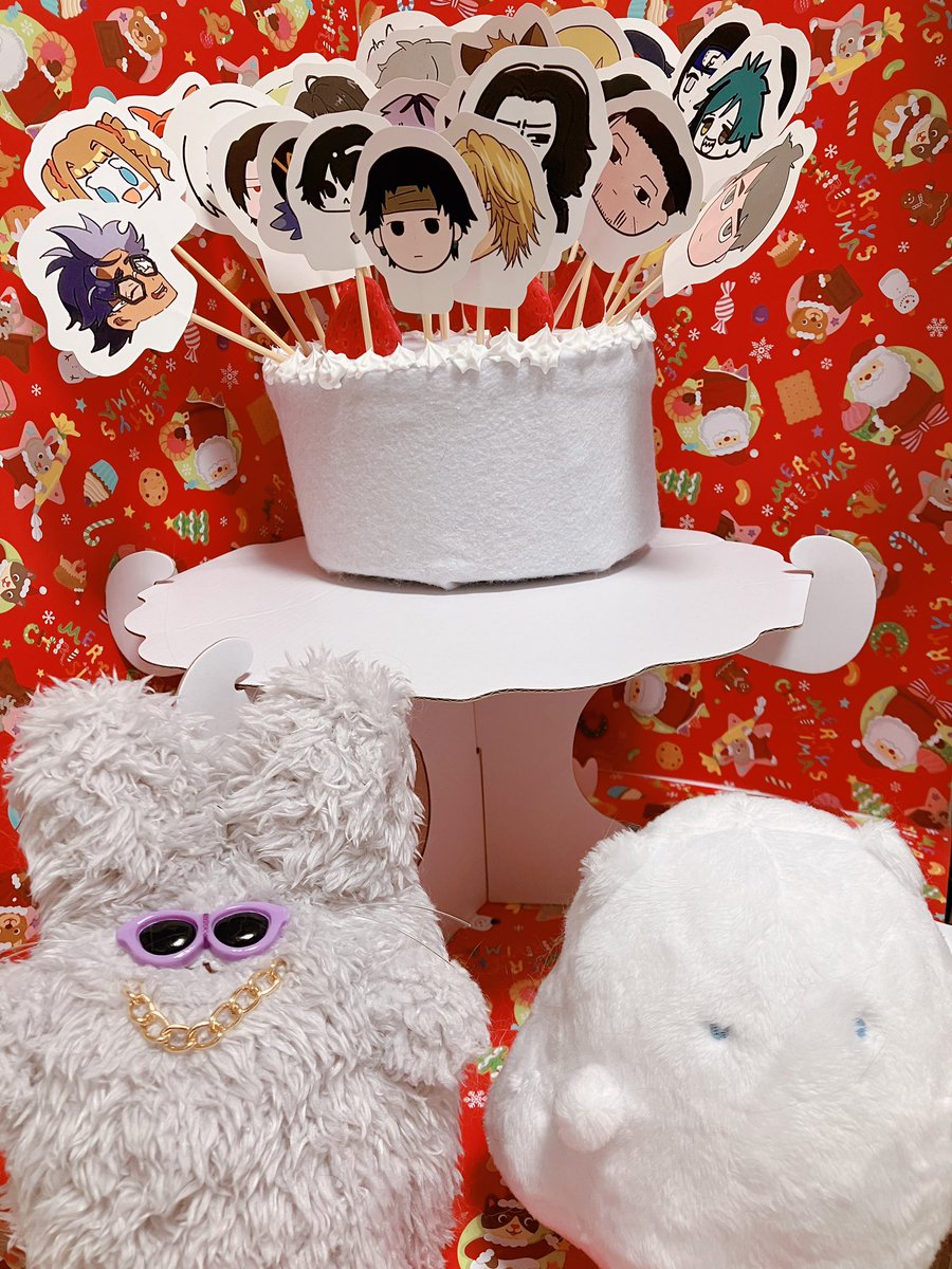 配信お疲れ様でした✨にゃおのケーキ！ド迫力！配信来る人来る人、なに