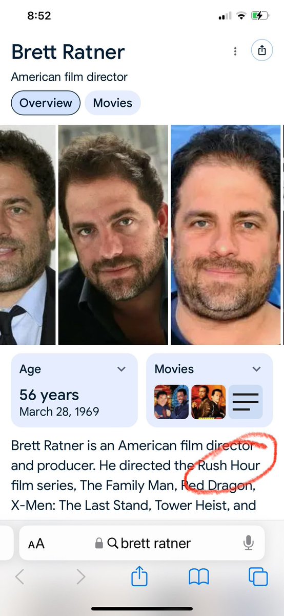 golub's tweet image. Brett Ratner, director of the new Melania documentary and the Rush Hour movies—recently demanded by Trump to be “resurrected”—has surfaced in the Epstein files.