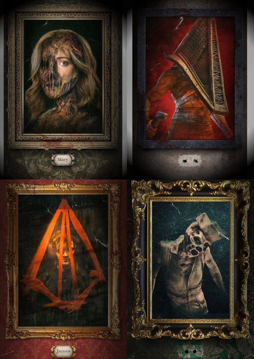 Return to silent hill characters design