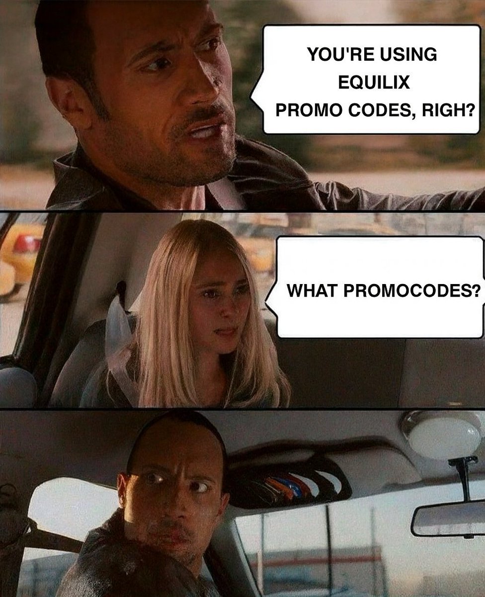 Still asking 'what promo codes?'😮‍💨

Equlix traders know the secret.
#trading