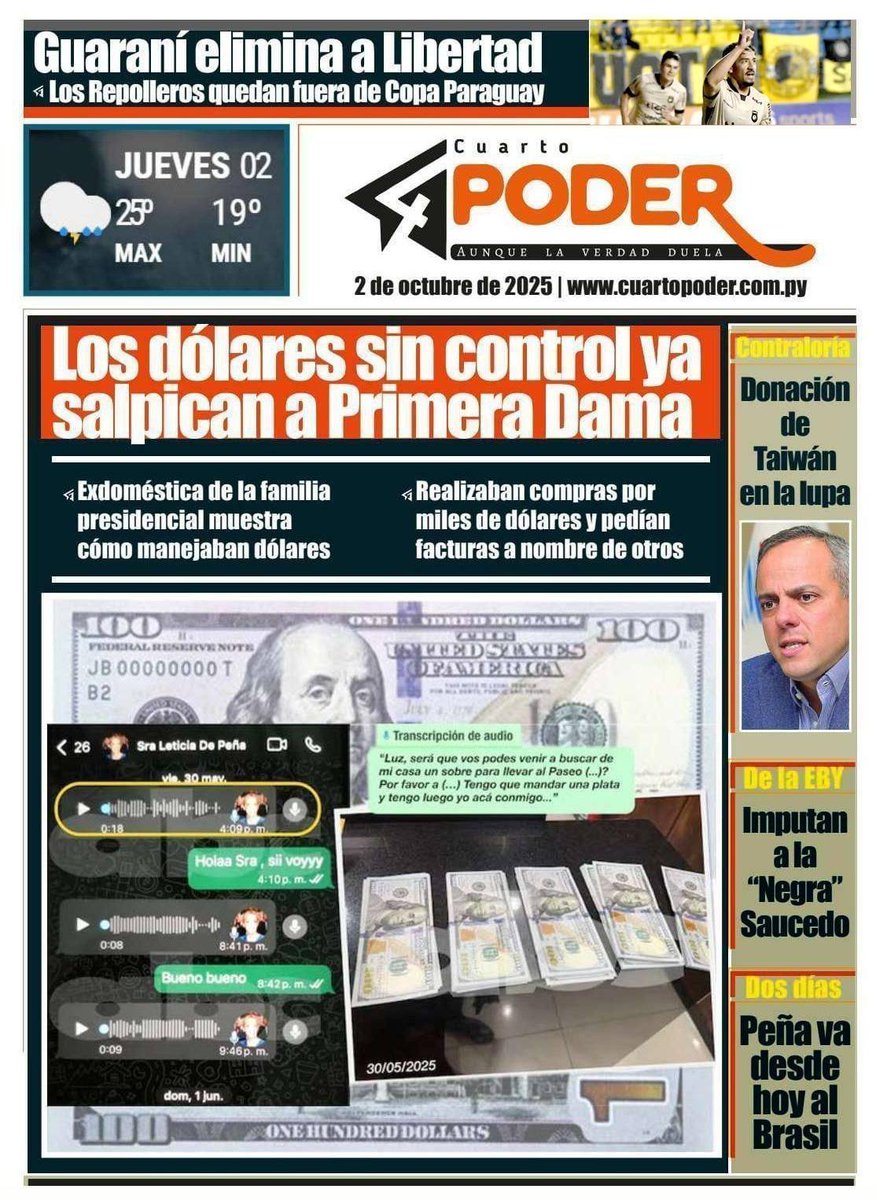 Ojala la veamos pronto formando parte del coro.💪🇵🇾