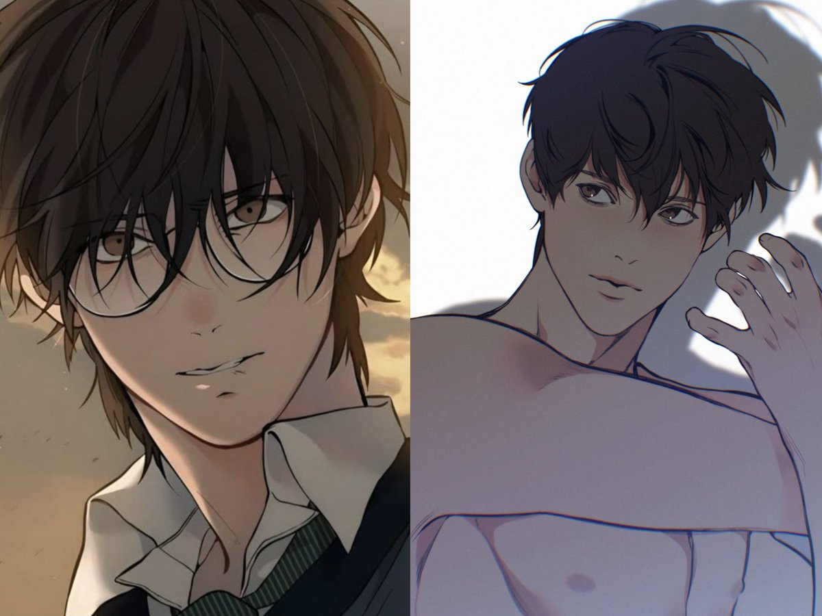 A boy who once hid behind glasses and long hair… now quietly confident, standing in his own light. He came so far and I can't help but feel proud of him. Thank you, Paskim, for giving us such a beautiful, unforgettable character 🫶🏻