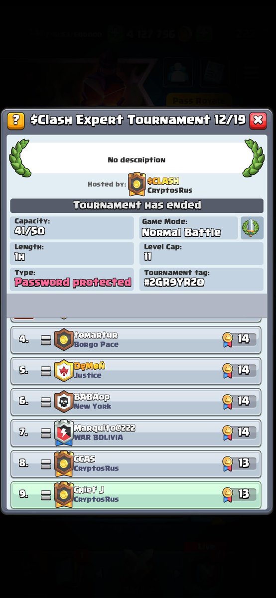 unc status 😪

thanks <a href="/GeorgePlayClash/">George Plays Clash Royale</a> for setting this up! Top 10 eats 🤑

if anyone wants to compete in cr tourneys for a chance to earn SOL make sure you join discord.gg/georgeplayscla…

use my ref to sign up and qualify for benefits
georgeplaysclashroyale.com/auth/sign-up?r…