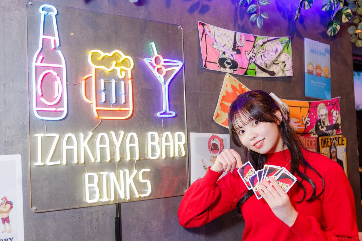 2025/12/20 クリスマスオフ会 IZAKAYABAR BINKS チェキ券による撮影