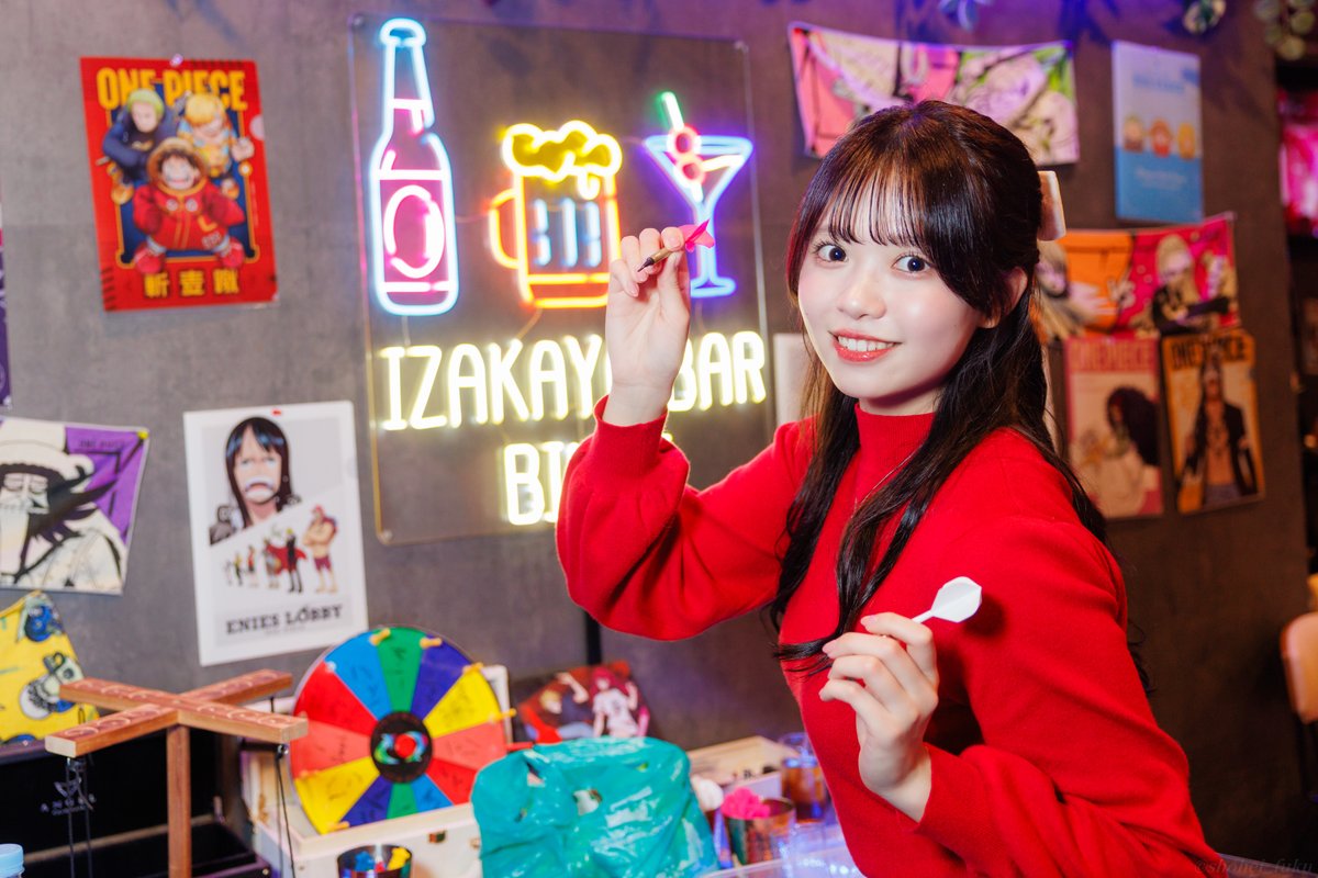 2025/12/20 クリスマスオフ会 IZAKAYABAR BINKS チェキ券による撮影