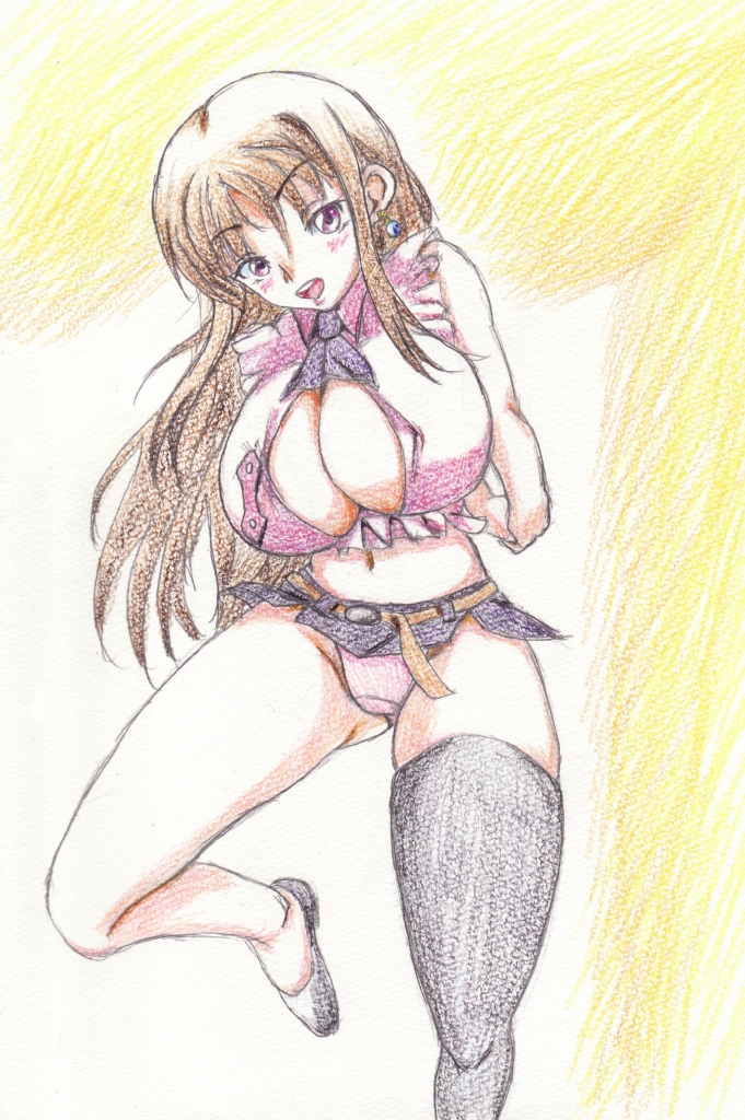 #過去絵 
日曜日です特にとりとめもなく過去絵を貼る 