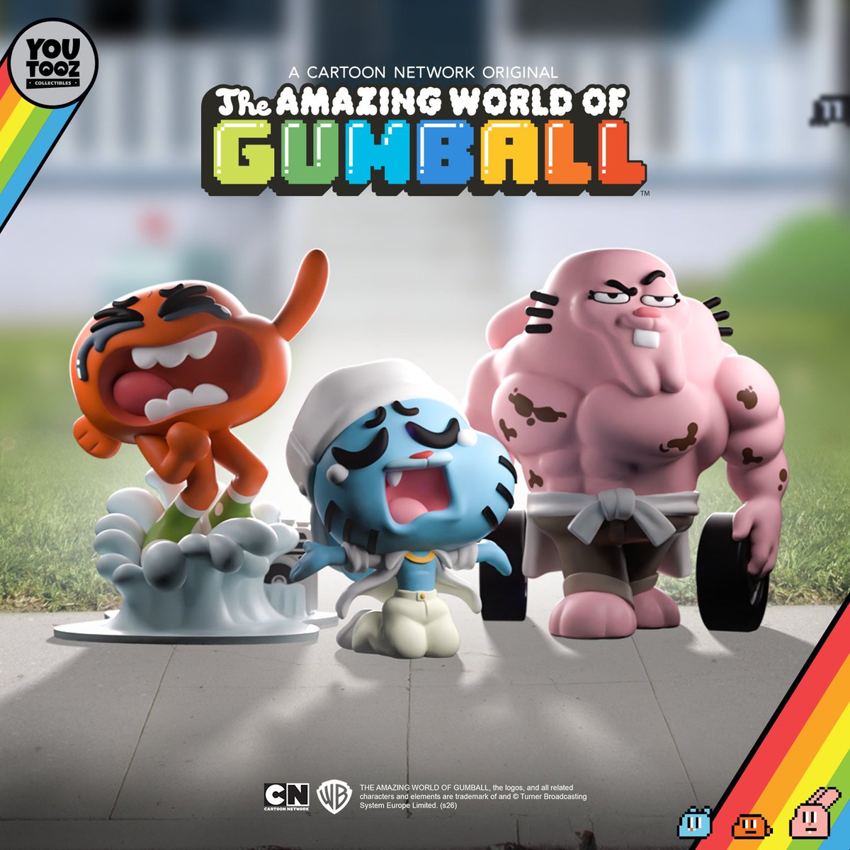 youtooz's tweet image. i always thought i’d make a good model 💟

introducing the brand new amazing world of gumball collection dropping on dec 26th at 3pm est 🌎

available 4 weeks only
