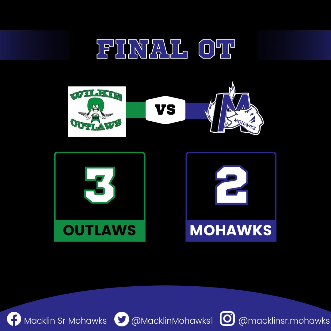 ⚫️⚪️🔵GAME DAY🔵⚪️⚫️

Boys battled back last night &amp; pushed it to OT but came up short. Rematch tonight in Wilkie @ 7:30PM. 

It’s also their wing night tonight, if you’re making the trek make sure to stop by after the game

 <a href="/WilkieOutlaws/">Wilkie Outlaws Hockey Club</a>