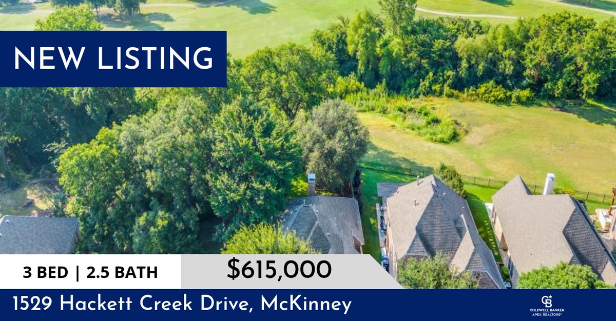 AmyClements5's tweet image. 📍 New Listing 📍 Take a look at this fantastic new property that just hit the market located at 1529 Hackett Creek Drive in Mckinney. Reach out here or at (214) 763-0571 for more information!

Listed by Jennifer Potter

Amy Clemen... aclements.cbapex.com/showcase/1529-…