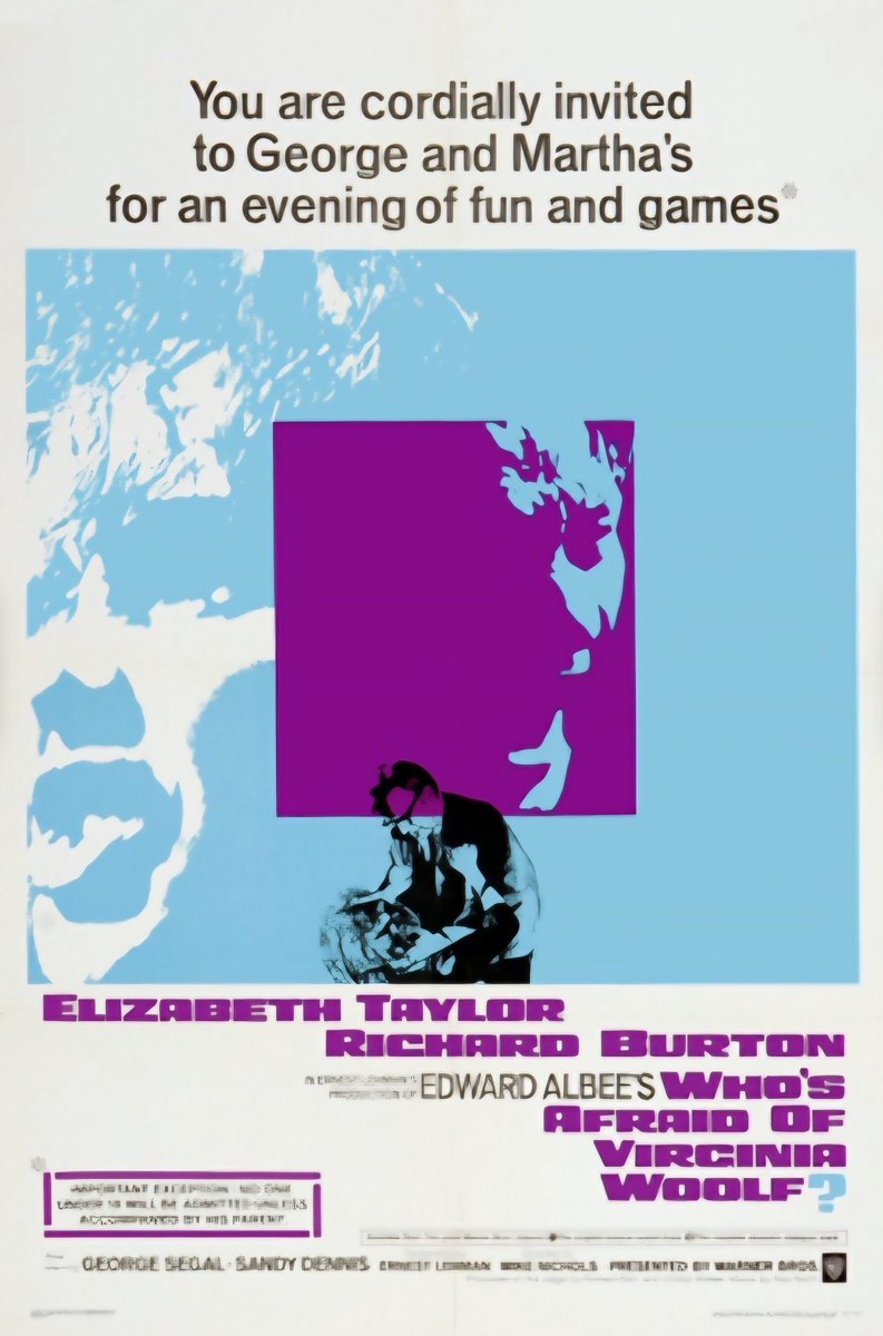 Great acting performances by all, but this one took me a while to get through.

Who's Afraid of Virginia Woolf? (1966)