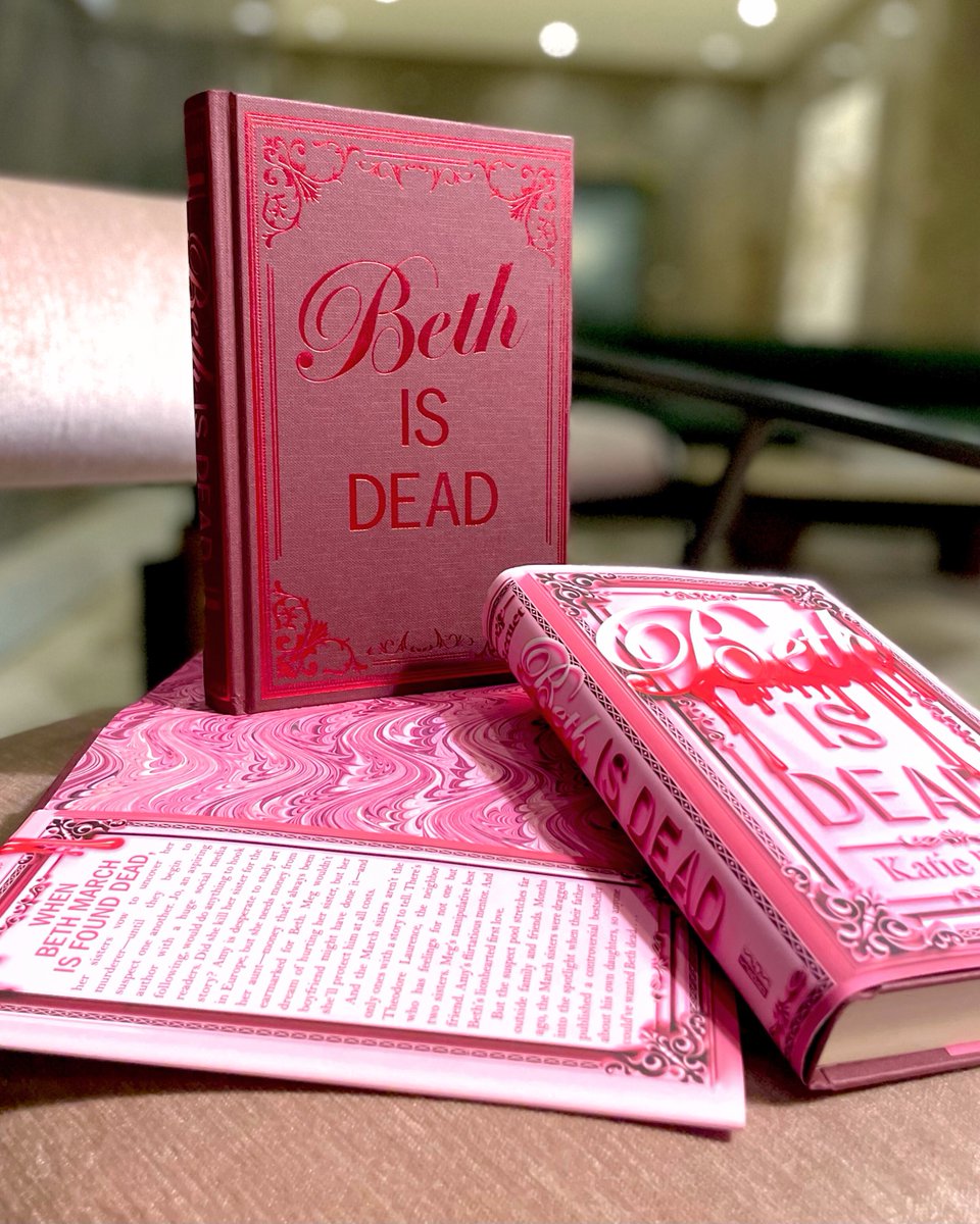simonteen's tweet image. Beth March is DEAD. But who killed her...? Find out in this murder mystery re-imagining of Little Women, on shelves 1/6!
-
#SimonTeen #BethIsDead #LittleWomen