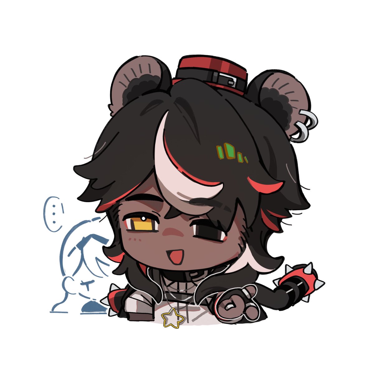 ItsDonutAgain's tweet image. #FNAF擬 #Lefty 
Gonna do FNaF 6 soon after i finish Ennard 
Got a bunch of ideas for them😭 want to draw immediately