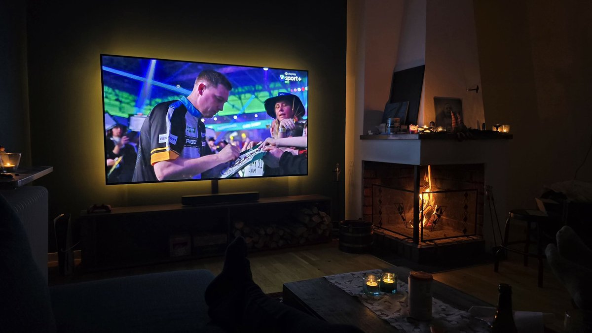 Nu har vi ljus här i vårt hus