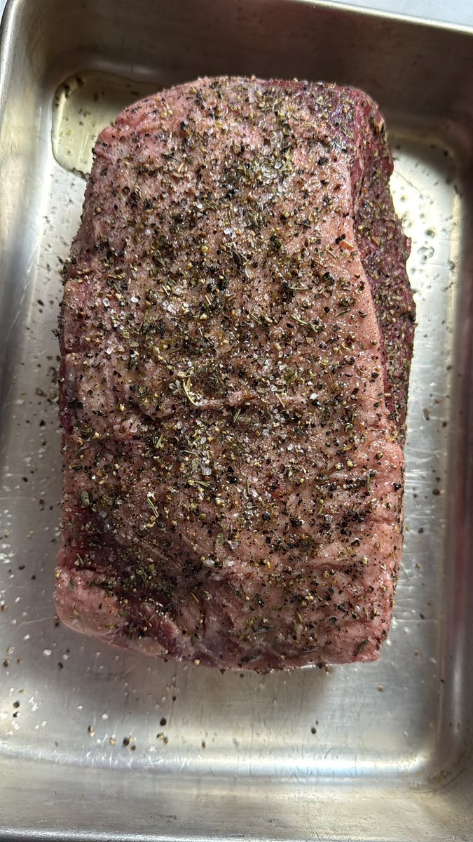 Redbeard315's tweet image. Prime rib to ensure a Bills win tomorrow