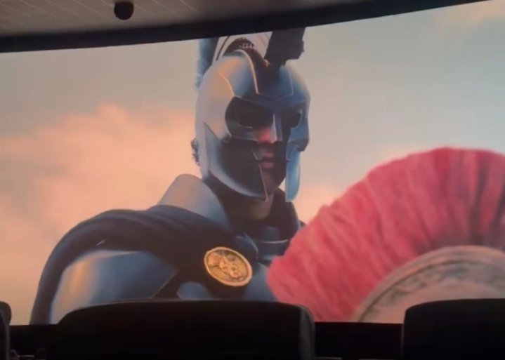 DanDavisWrites's tweet image. Every single design in this film we seen so far is grey and boring and they're wearing trousers. 

Agamemnon's costume is obviously not remotely historically accurate at all and the armour doesn't even look like a real material that exists. But it's also the only design that's…