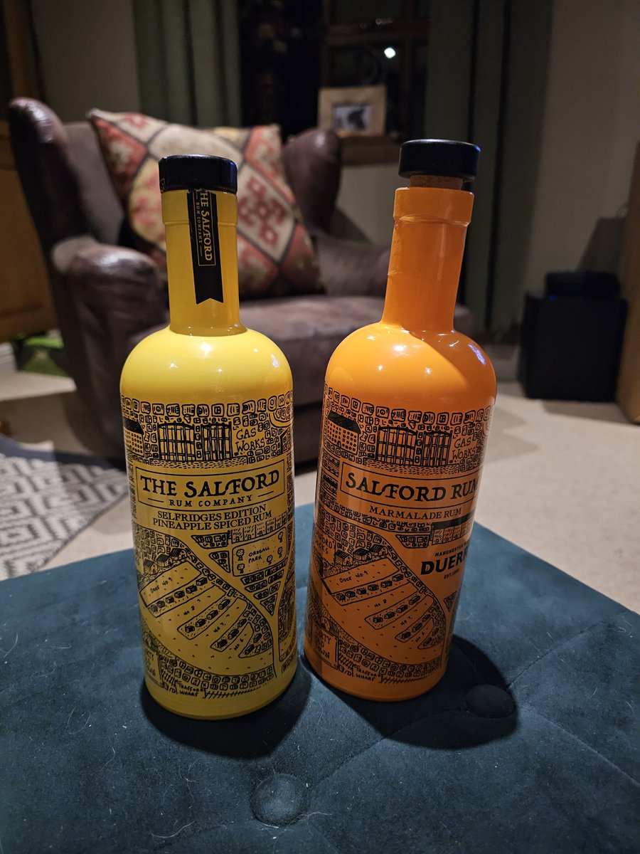 1Stressedandy80's tweet photo. Cracked both of these tonight.
Both excellent but I'm leaning to the marmalade! @SalfordRum https://t.co/h4VIGUJEPs