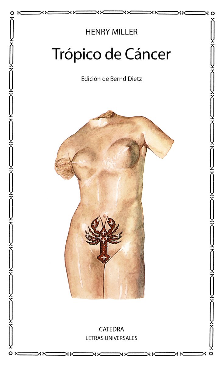 CirculoEdAzteca's tweet image. «No tengo dinero, ni recursos, ni esperanzas. Soy el hombre más feliz del mundo», #HenryMiller ✍🏻

Hoy @trulicita y @Claoep hablarán de "Trópico de Cáncer", novela transgresora del siglo XX.
En punto de las 11:30 a.m. en #ADNConmigo por @adnnoticiasmx.