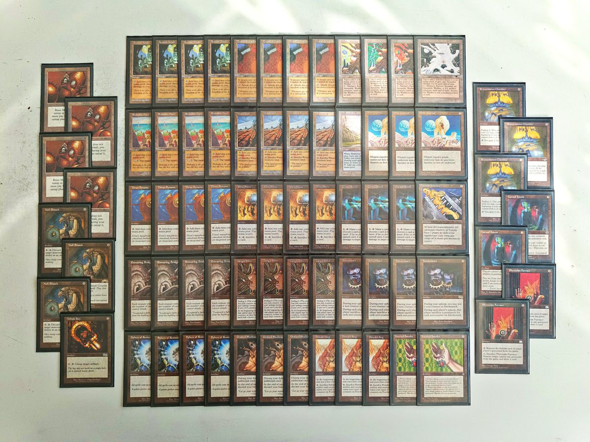 Hoy a la mañana jugamos la Final de la liga de <a href="/PremodernMirari/">Premodern Gasteiz</a> en Gasteiz.

Hice top8 con la vieja confiable Prison Stax, versión sin criaturas.

Ronda 1 ✅ Goblins
Ronda 2 ✅ Survival
Ronda 3 ❌ Enchantress
Ronda 4 ✅ G Ponza
Ronda 5 🤝🏼

Cuartos ❌ UB Atog

Long life MUD 🤖