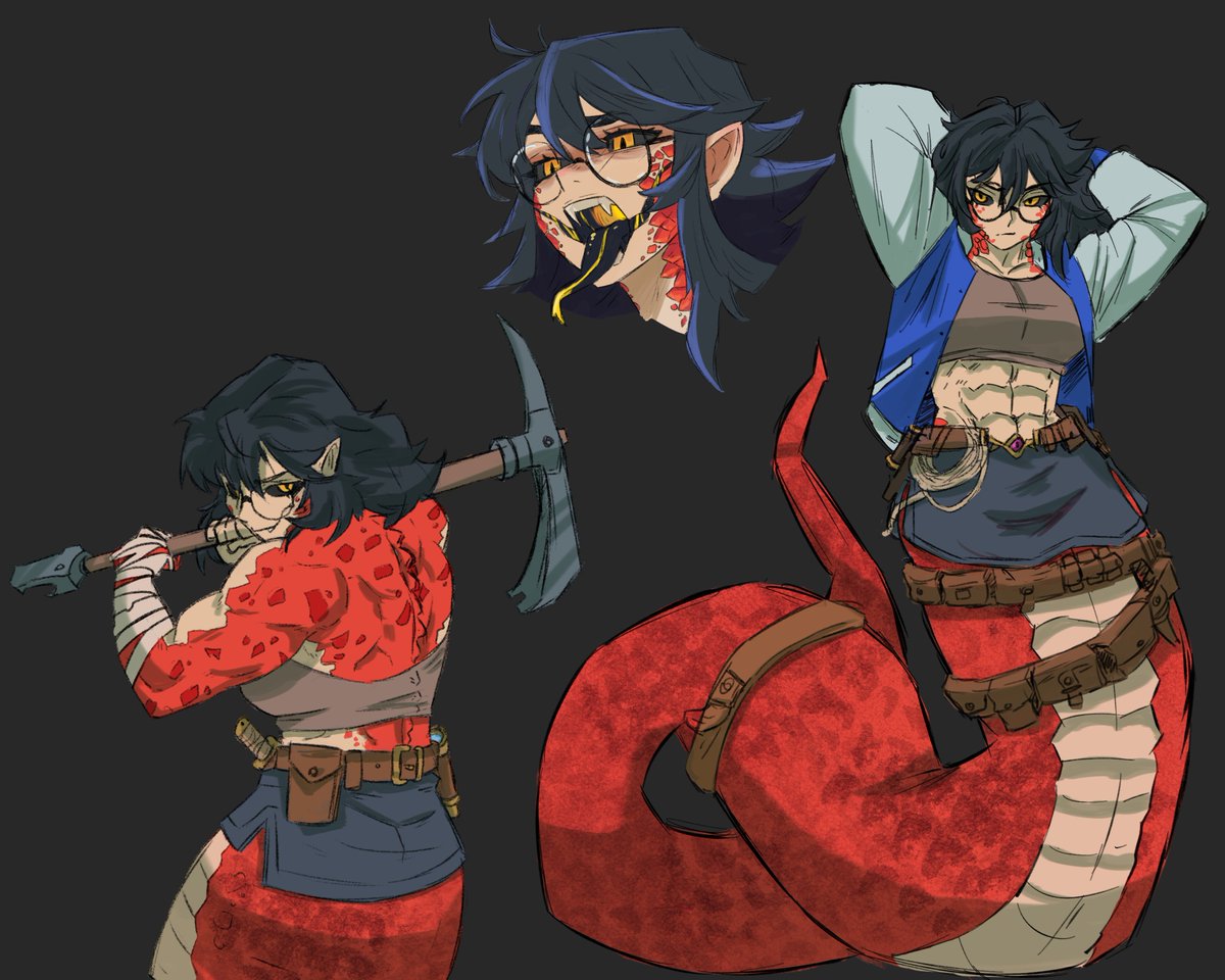 Leifr_Smidr's tweet photo. Character design commission work
thanks! @NerfSpeem https://t.co/PSwvWKYc1P