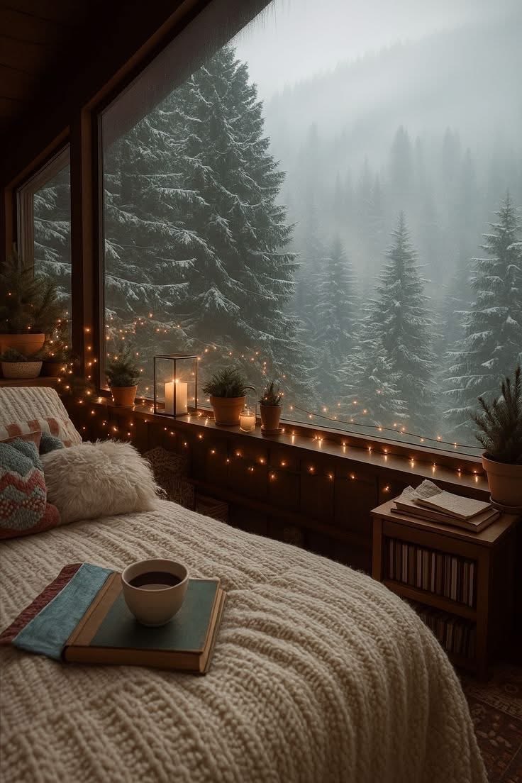 يتعافى المُرء بلحَظاته الهادئة في منزله 🌿