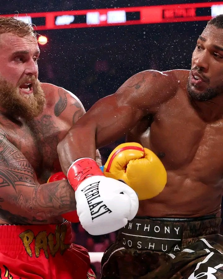 StephenAwoo's tweet image. Jake Paul gives his props to Anthony Joshua 🔥