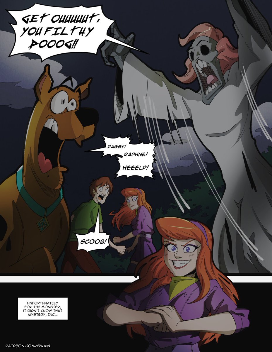 Scooby's in Trouble! part 4 #scoobydoo
Read five pages ahead by becoming a Pat subscriber.