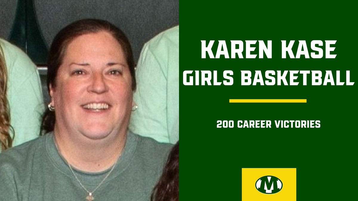 medinaathletics's tweet photo. Congratulations to Head Coach Karen Kase on getting her 200th career win with this afternoon's victory over Cleveland Heights!  Coach Kase is already the all-time winningest coach in Medina High School girls basketball history!  @medinagbball https://t.co/KTLl0n2mba