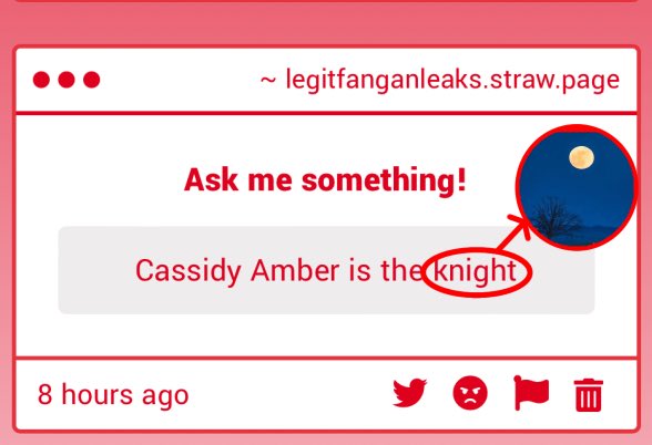 RealFanganLeaks's tweet image. 👥 LEGIT LEAKS 👁️

CASSIDY AMBER IS 7PM TO 4 AM!