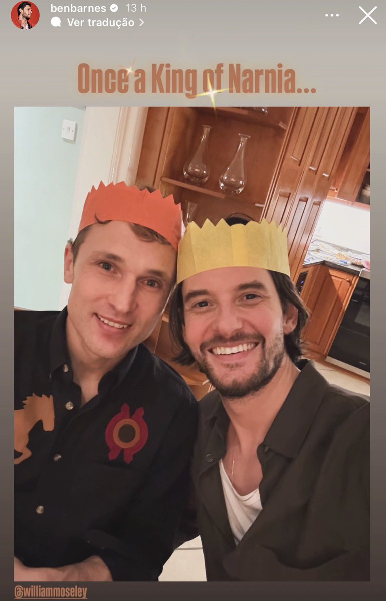 And still… once a king in Narnia always a king in narnia… :))))