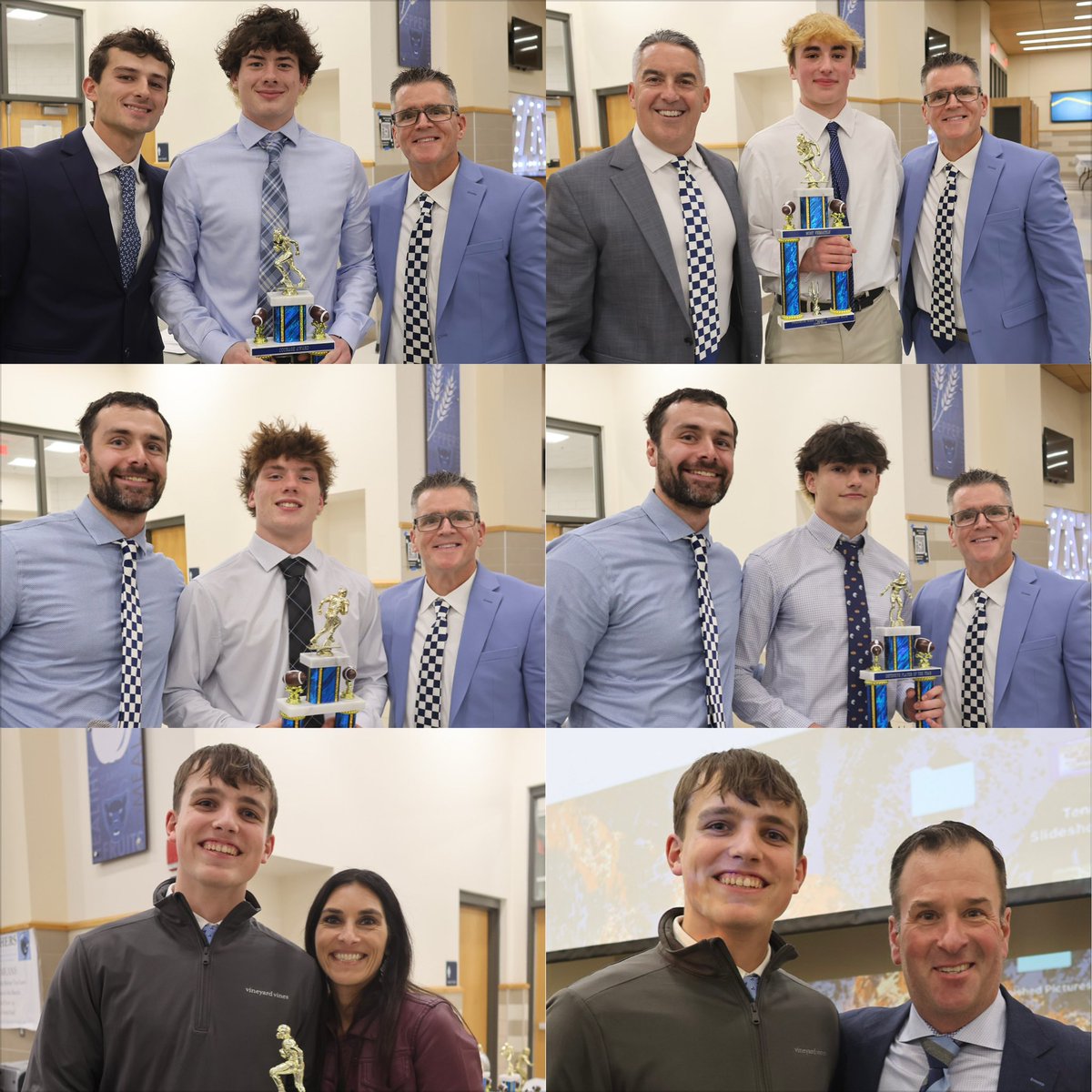 FHSFAN's tweet photo. Great night celebrating 2025!
MVP-@alexweber815 
LOY-@AdrianRampino 
OPOY-@Stephon20889461 
AG A11IN- @Michaelt358
DPOY-@essam_owen27 
Panther -Keaton Cooper 
Courage-Joey Tarentino
Versatile-James Bruso
Coaches-Jake Frigon
Unsung Hero-Elias Lawless
Gridiron-Matthew Colford https://t.co/29gAOhYlb1