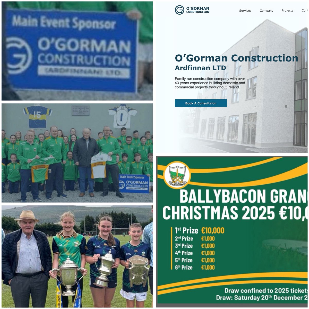 Ballybacon-Grange Gaa tweet media